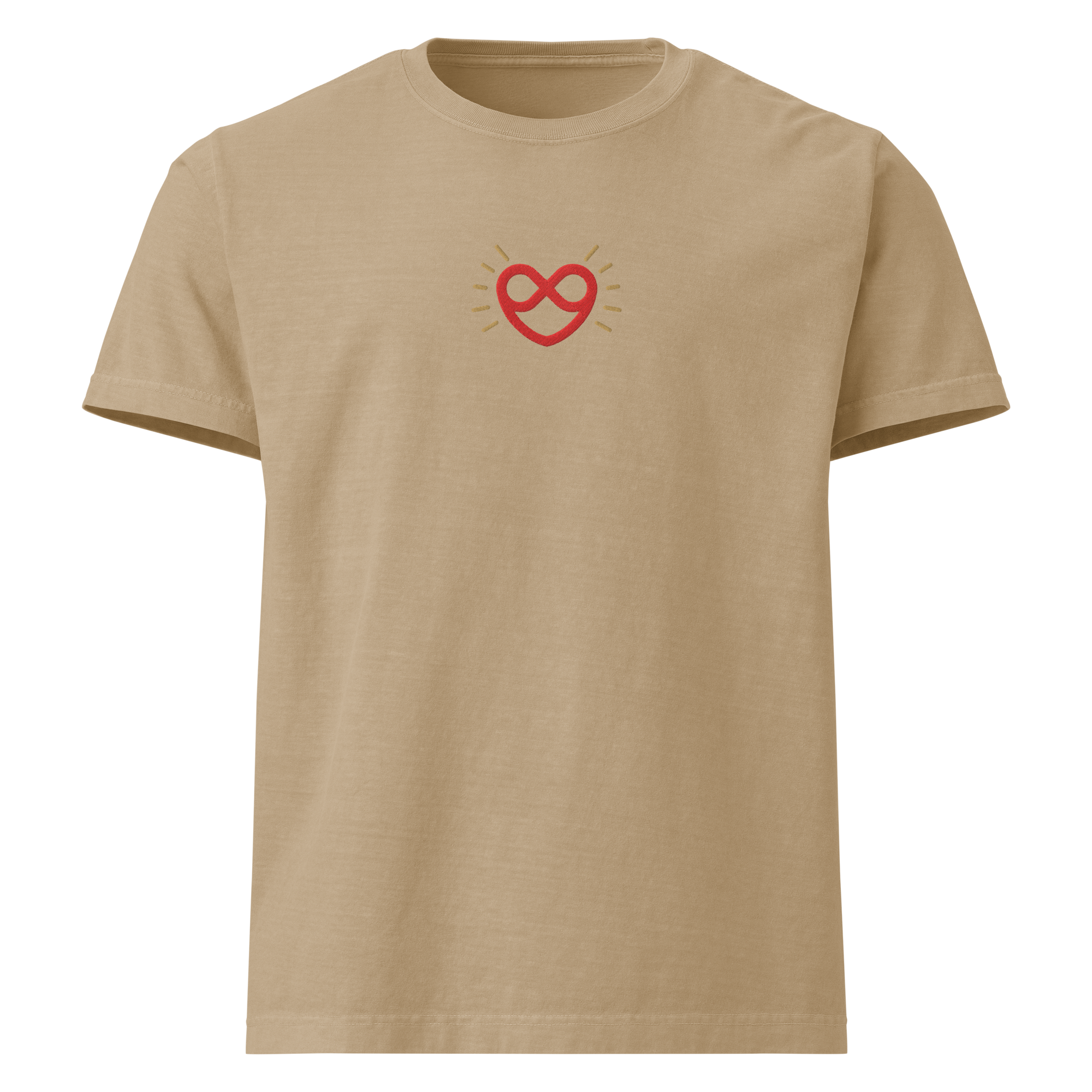 "Infinite Heart" Signature Embroidered T-Shirt
