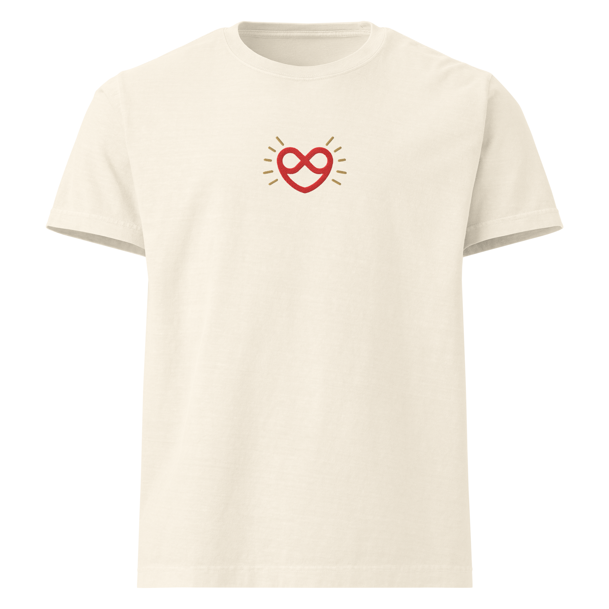 "Infinite Heart" Signature Embroidered T-Shirt