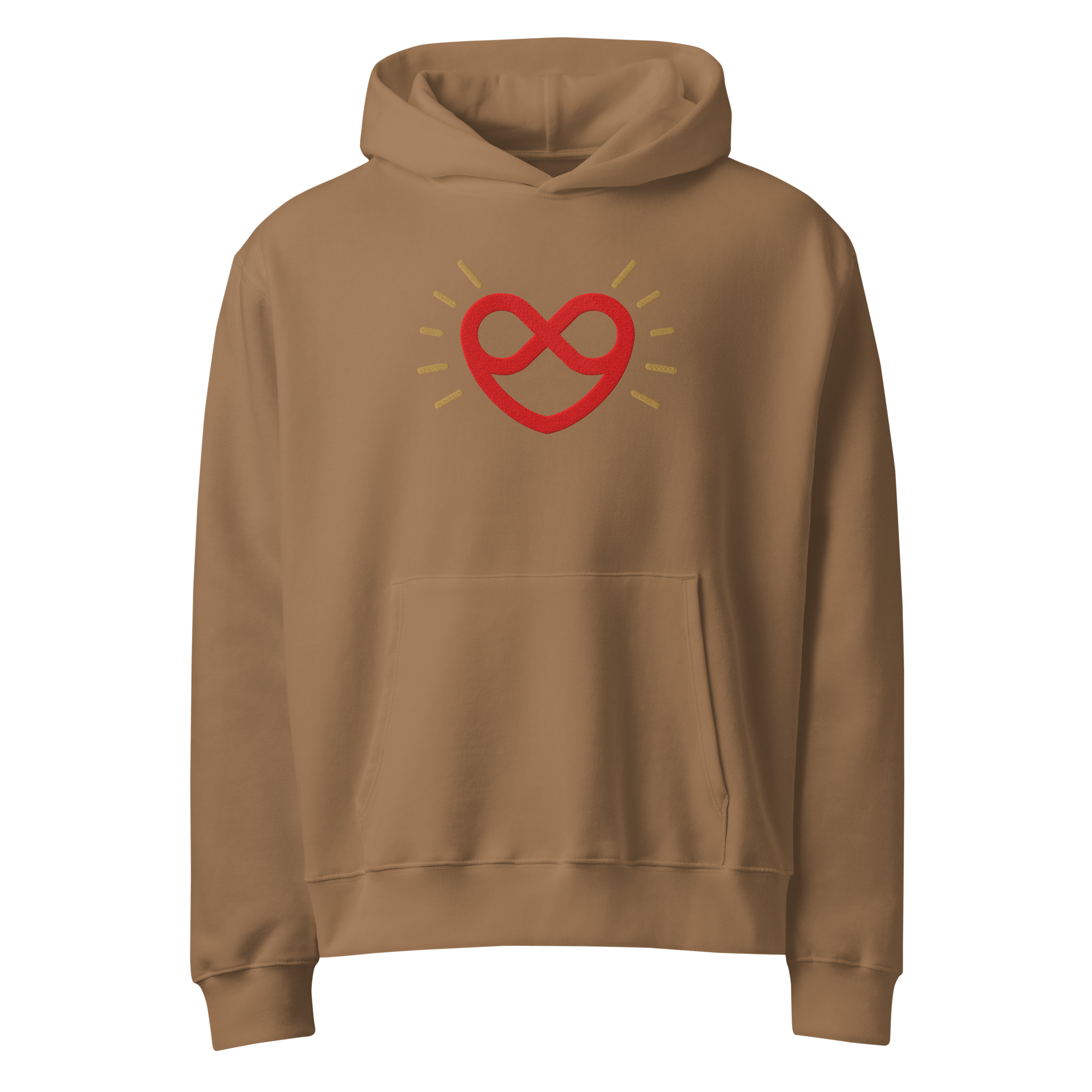 "Infinite Heart" Signature Embroidered Heavyweight Hoodie
